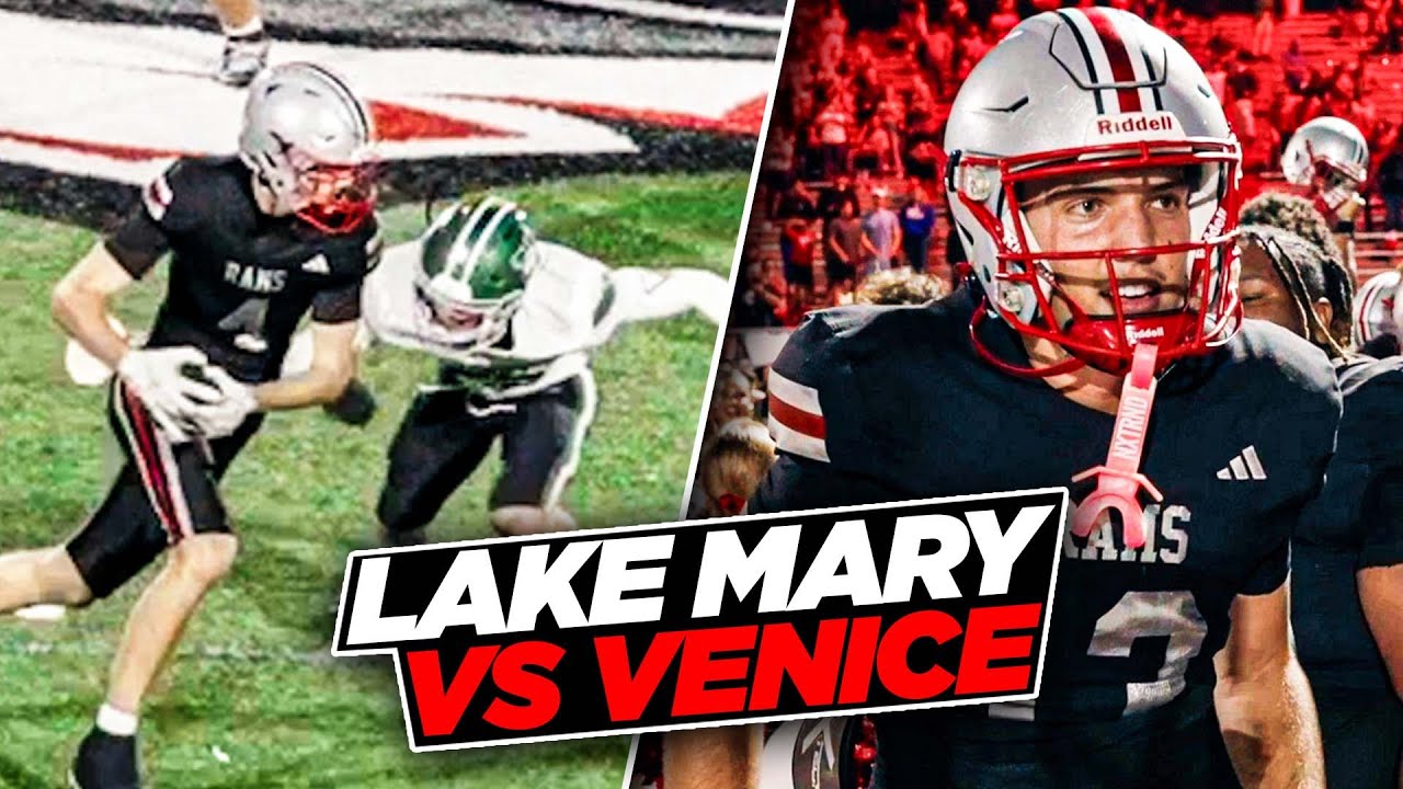 Lake Mary and Venice Battle in Down-to-the-Wire Playoff Thriller | Grubbs & Jones Put On a Show!