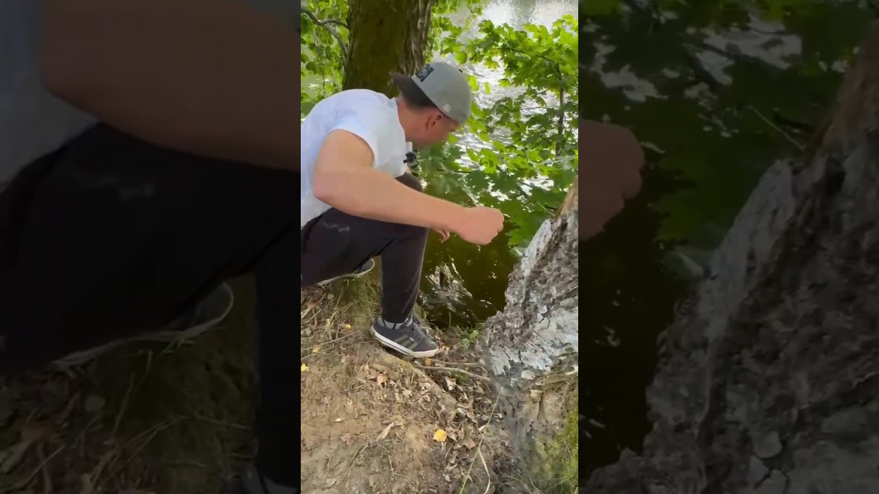 Schwarzangler erwischt! Unfassbar was hier an der Leine h&auml;ngt! #angeln #fishing