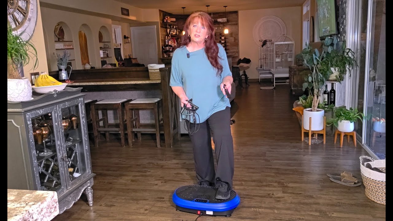 HVX Vibration Plate Exercise Machine &mdash; Whole-Body Shaker for Strength, Fat Loss & Lymphatic Drainage