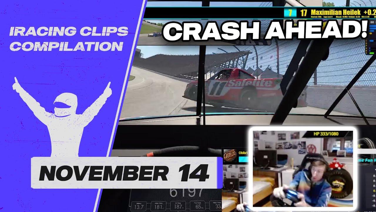 14 ноября | Подборка клипов iRacing