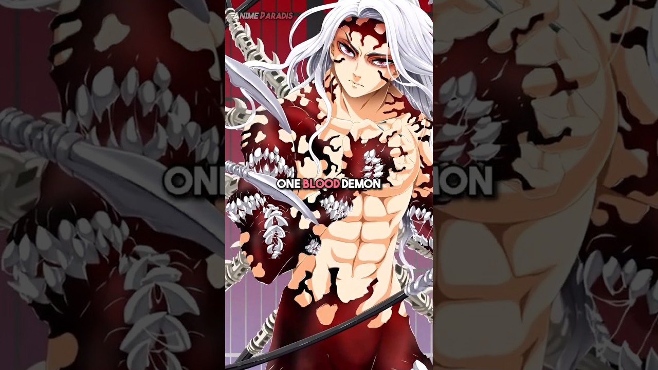 The Demon King Muzan only has One Blood Demon Art in Demon Slayer!