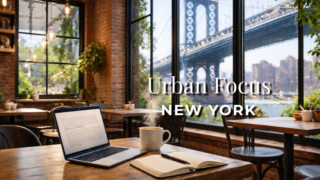 Urban Focus – New York | Modern Café Jazz for Deep Work & Relaxation