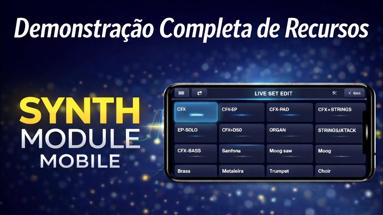 Synth module demostração completa 