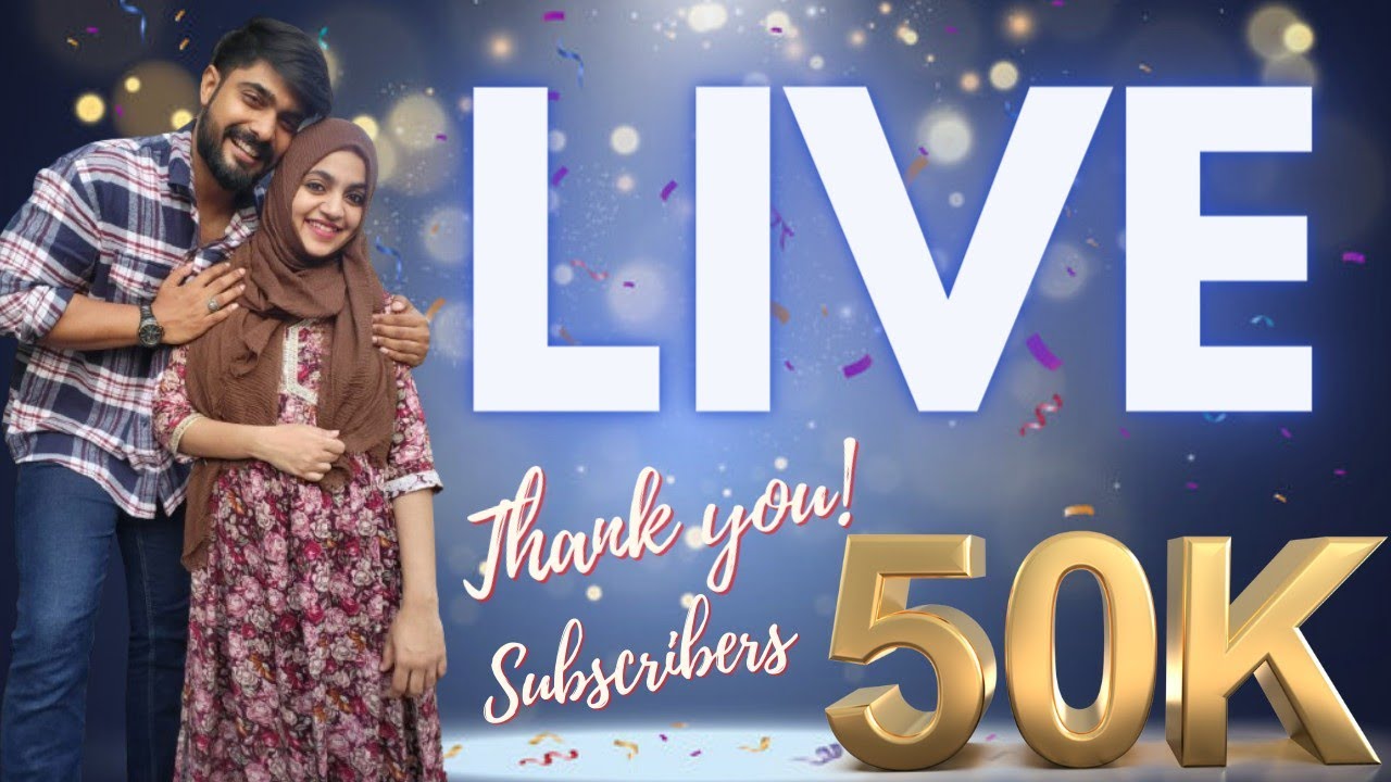 STARS FAMILY is live for 50k subscribers! thanks giving 😍