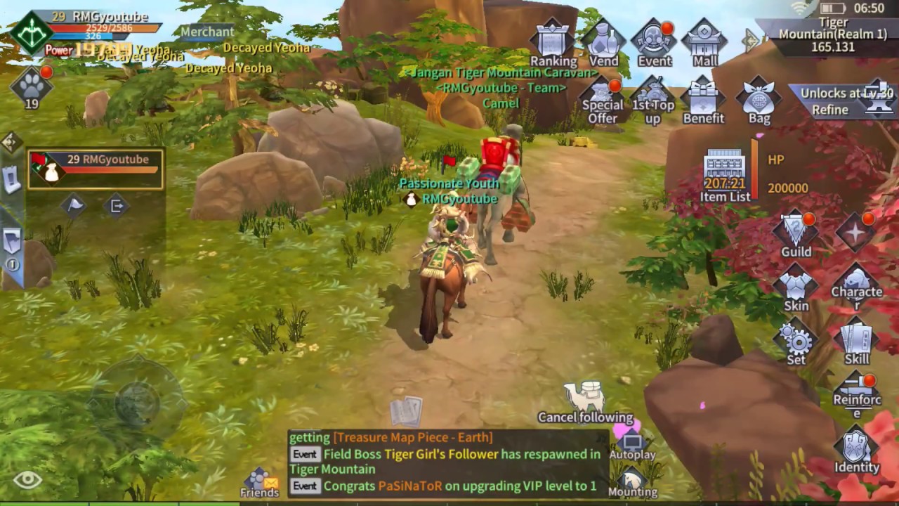 Silkroad Online Mobile | Merchant Class Caravan Trading! | iOS / Android Gameplay Part:8