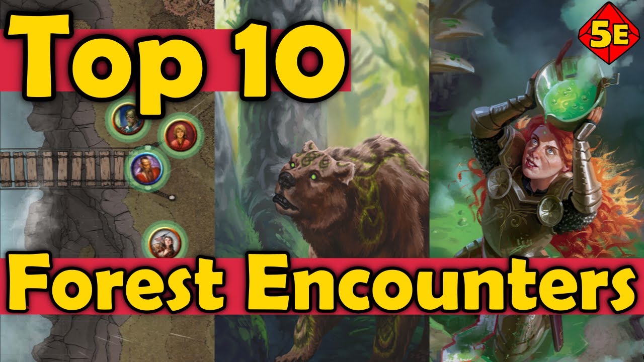 10 лучших встреч в лесу в DnD 5E