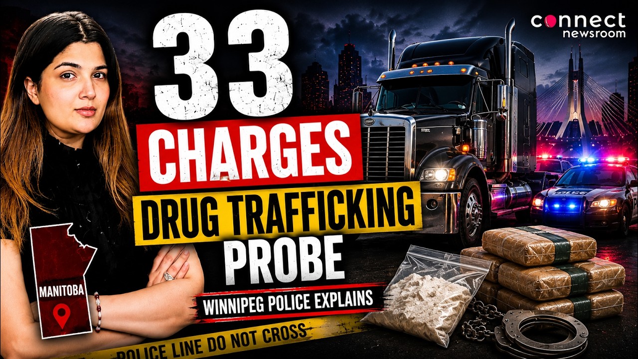 33 Charges in Manitoba Drug Probe: Winnipeg Police Explain Trucking Link
