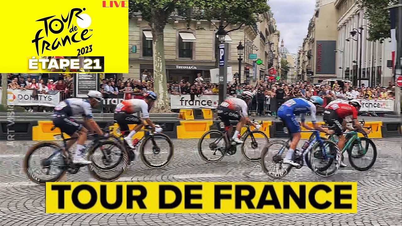 🇫🇷[PARIS] 2023 Tour de France Final Race in Champs-Élysées Live Streaming 23/July/2023