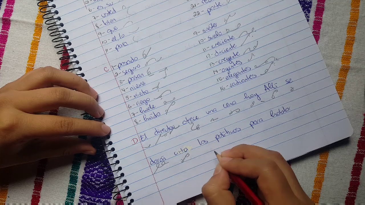 Clave de taquigrafìa gregg | ejercicio preparatorio | L6