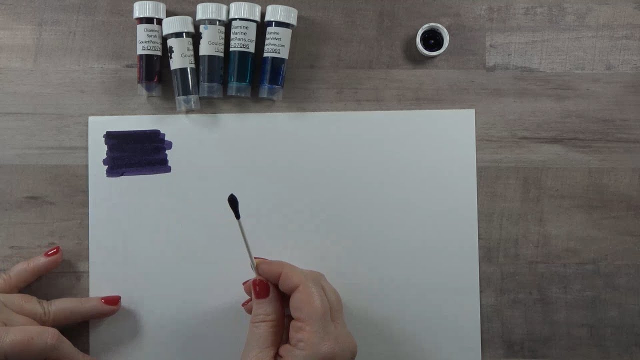 Diamine Ink Sample Swatches