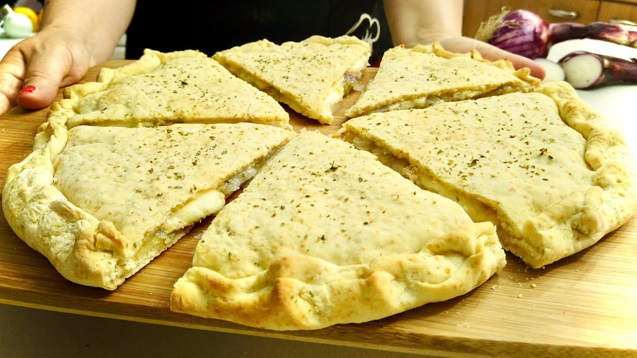 FOCACCIA ISTANTANEA ALLE CIPOLLE 🧅 velocissima facile economica 🧅 ONIONS FOCACCIA