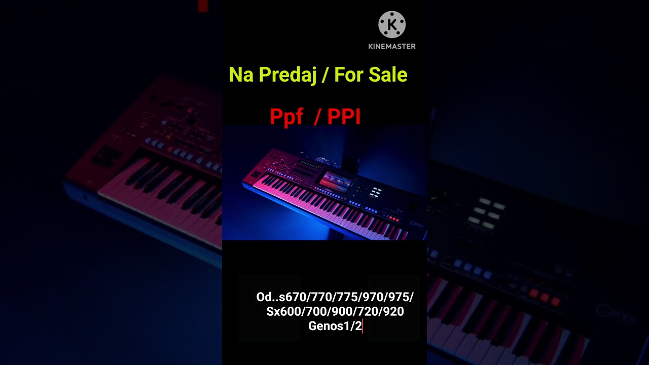 Ppf Set Na Predaj Yamaha S670/s770/s970/s775/s975/sx600/sx700/sx900/sx720/sx920 /Genos  cena 50€/50£