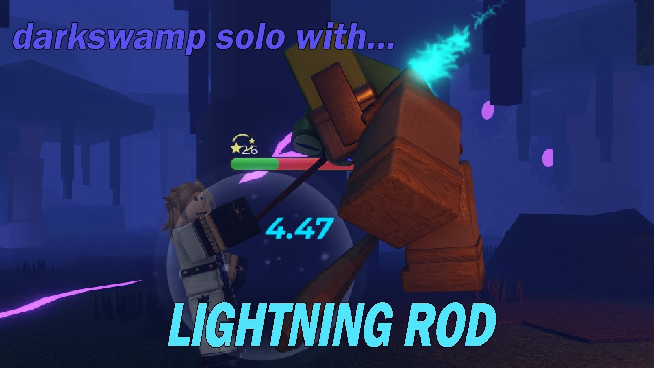Alstigar Darkswamp solo with Lightning rod - Wave Defense: OVERDRIVE!