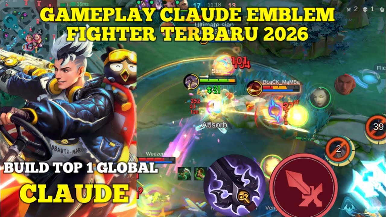 NEW META | CLAUDE EMBLEM FIGHTER IS BROKEN – UNSTOPPABLE IN RANKED - MLBB