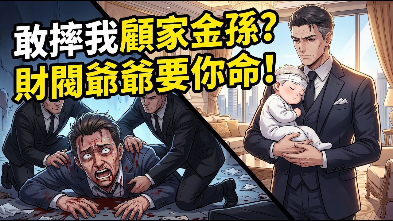 ✅️最爽財閥護短！狠心親戚把兩歲外甥當拖油瓶，首富爺爺霸氣接回大別墅：我顧家的千億家產，全是我乖孫的！