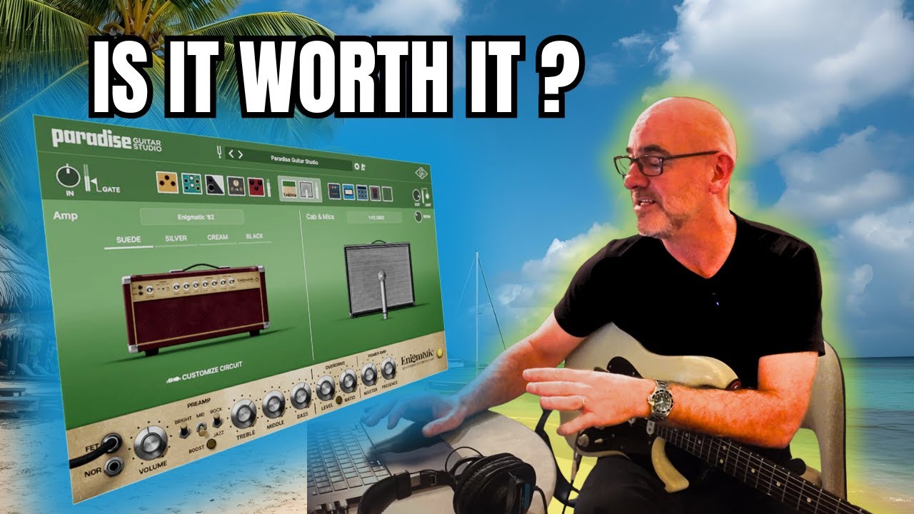 Плагин Paradise Guitar Studio от UAD: мой первый взгляд.