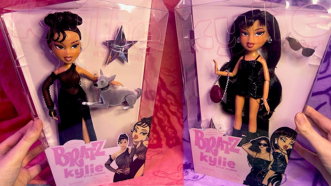 ASMR Kylie Jenner Bratz Unboxing (Whispered, Hair Brushing)