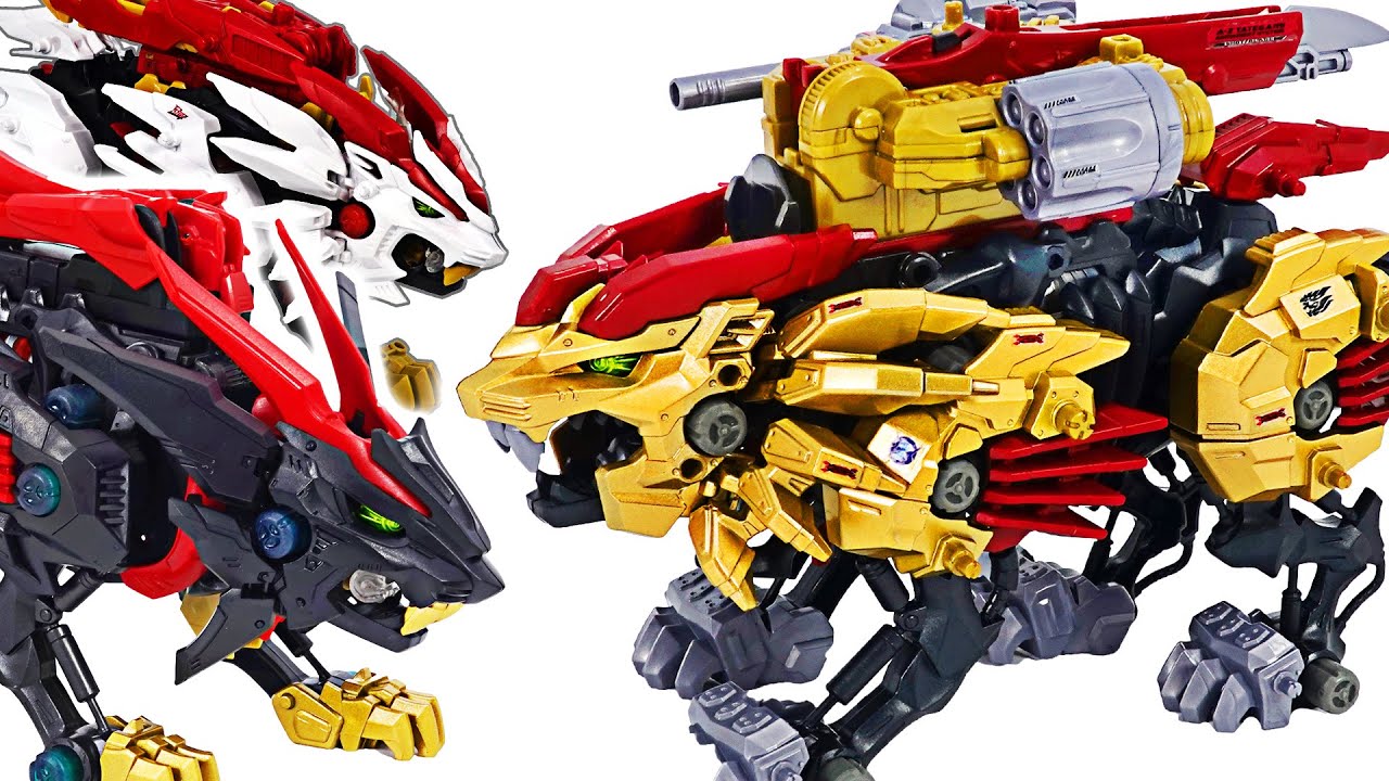 Zoids Wild ZW36 Rising Liger! Derrota a los dinosaurios mecánicos! | Juguete DuDuPop