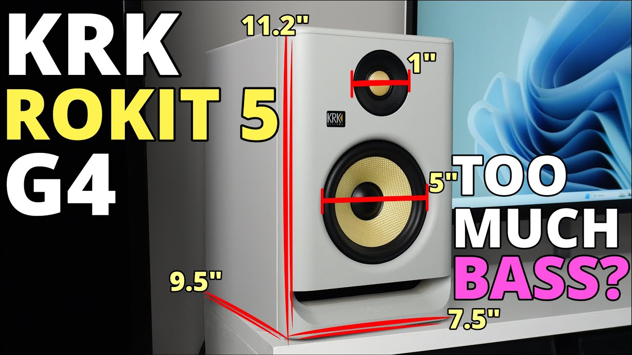 I Love These Studio Monitors ❤️ KRK Rokit 5 G4
