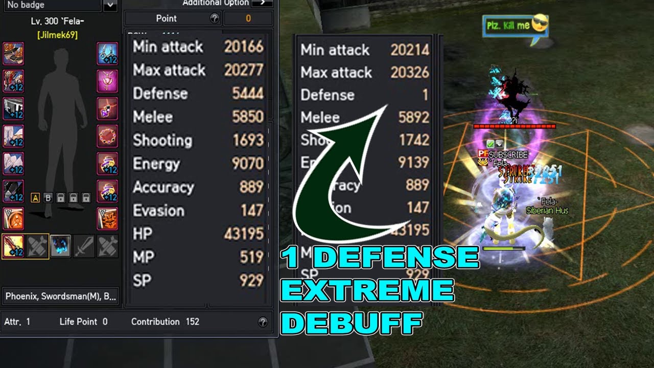 STRIKE RAN ONLINE EP11 - EXTREME DEBUFF - 1 DEFENSE