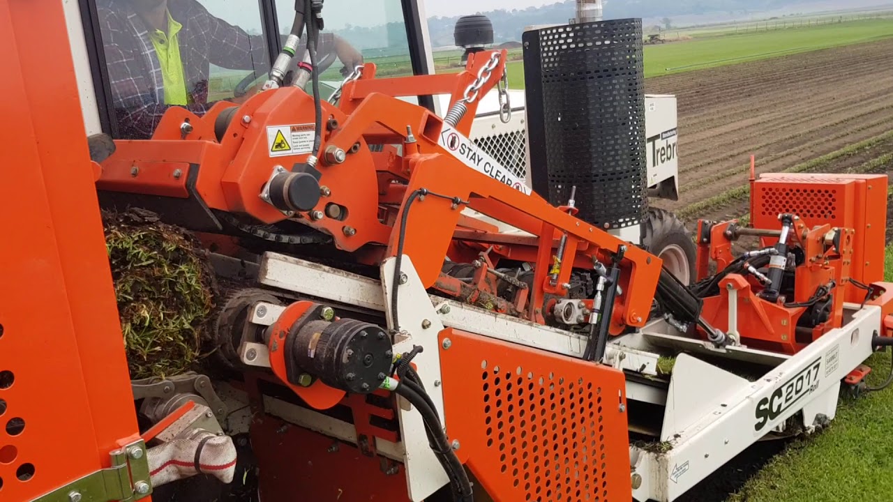 Trebro SC2017 roll harvester