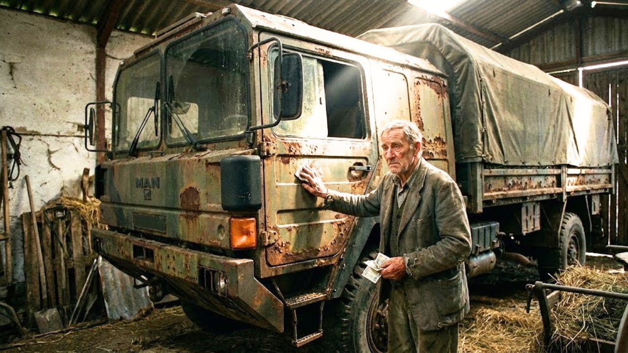 ASMR Car Restoration: MAN TGS Military Truck | Extreme Rust Removal to Full Armored Rebirth