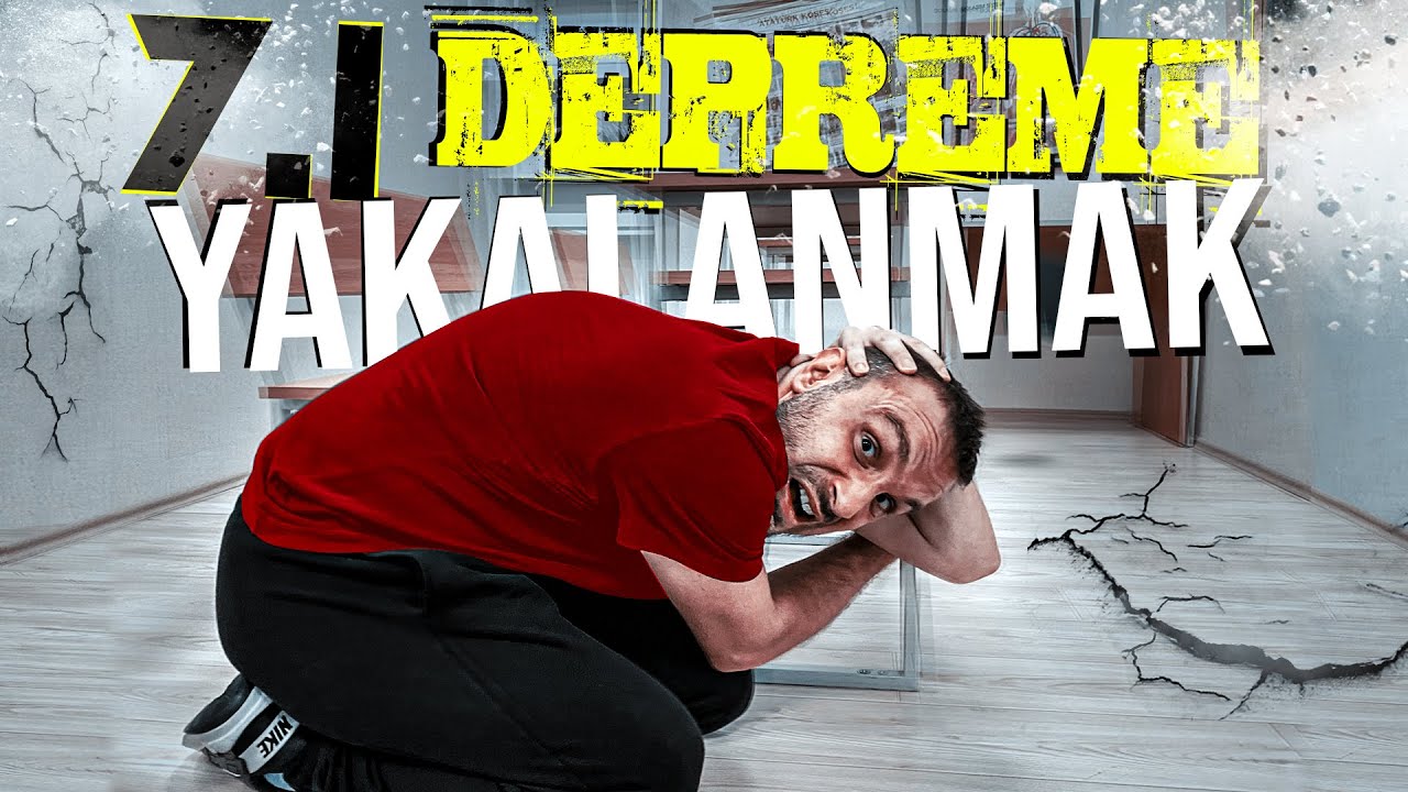 7.1 Şiddetinde Depremi Yaşadım!! Ayakta Bile Duramadım!