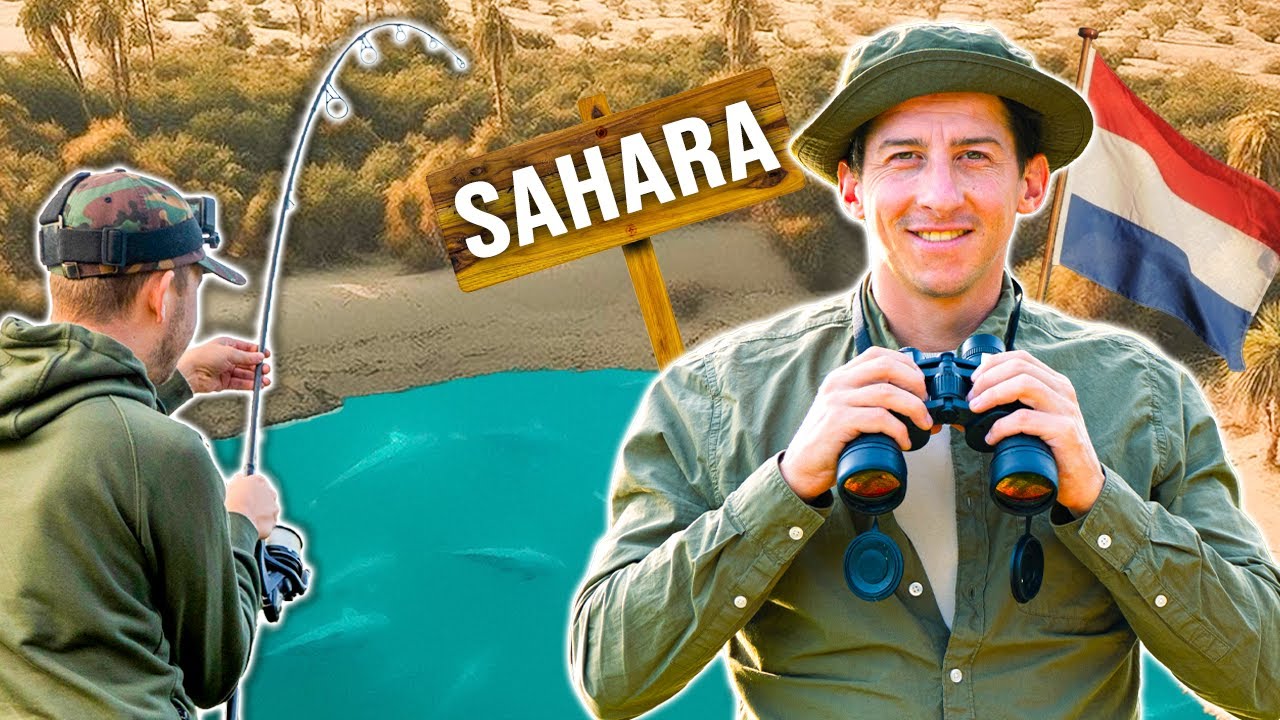 48 uur KARPERVISSEN op de SAHARA in NL