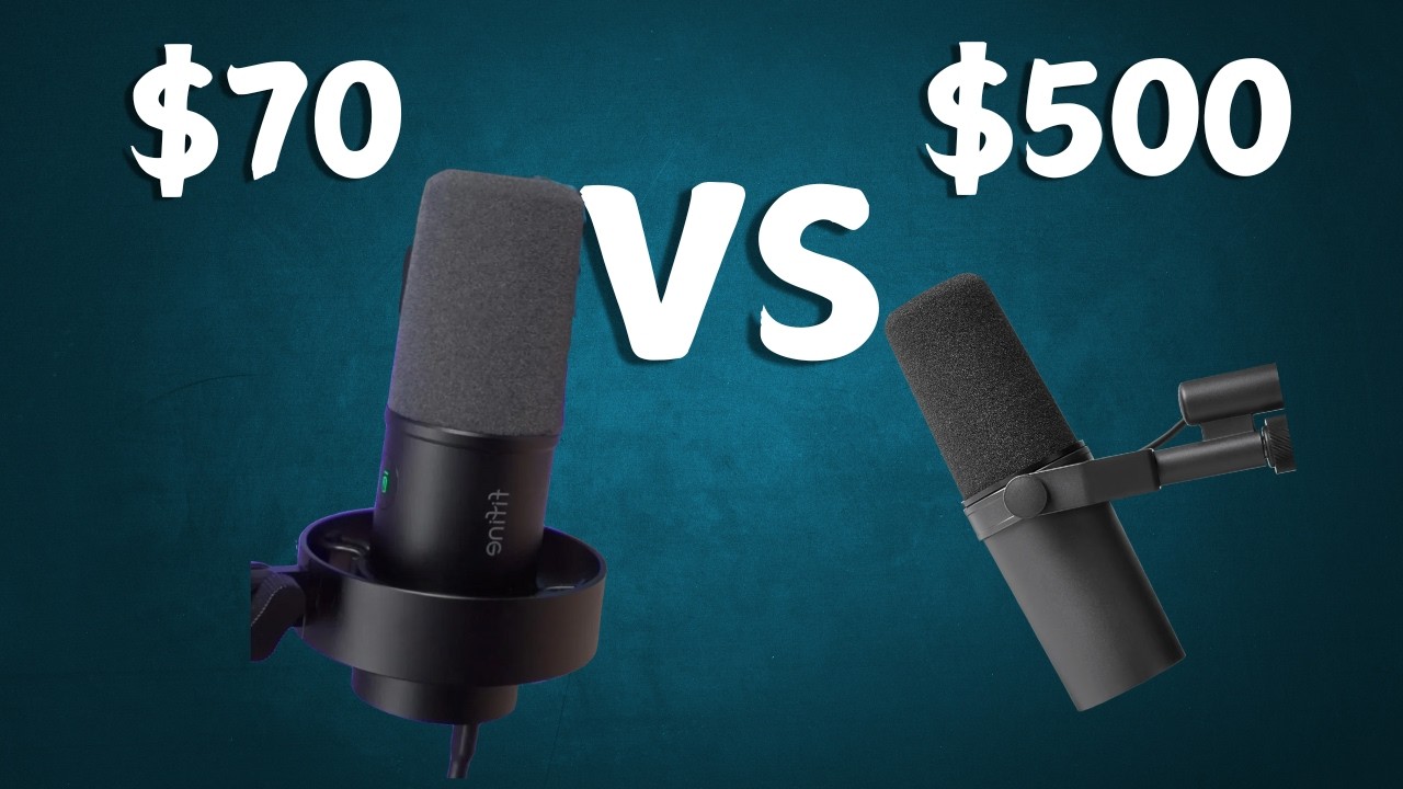 FiFine K688 против Shure SM7B: действительно ли бюджетный микрофон за 100 долларов — это «беспрои...