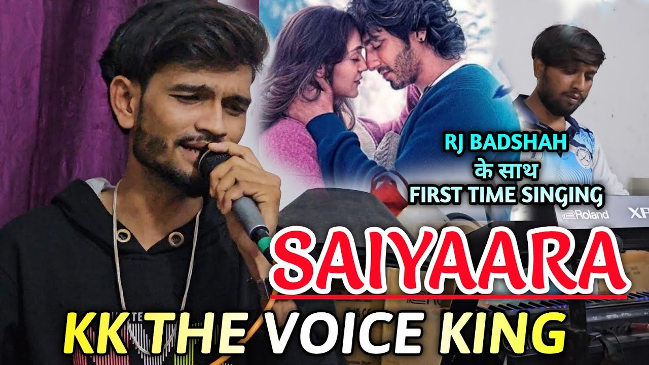 SAIYAARA//RJ BADSHAH के साथ FIRST TIME SINGING//practice  karte hua