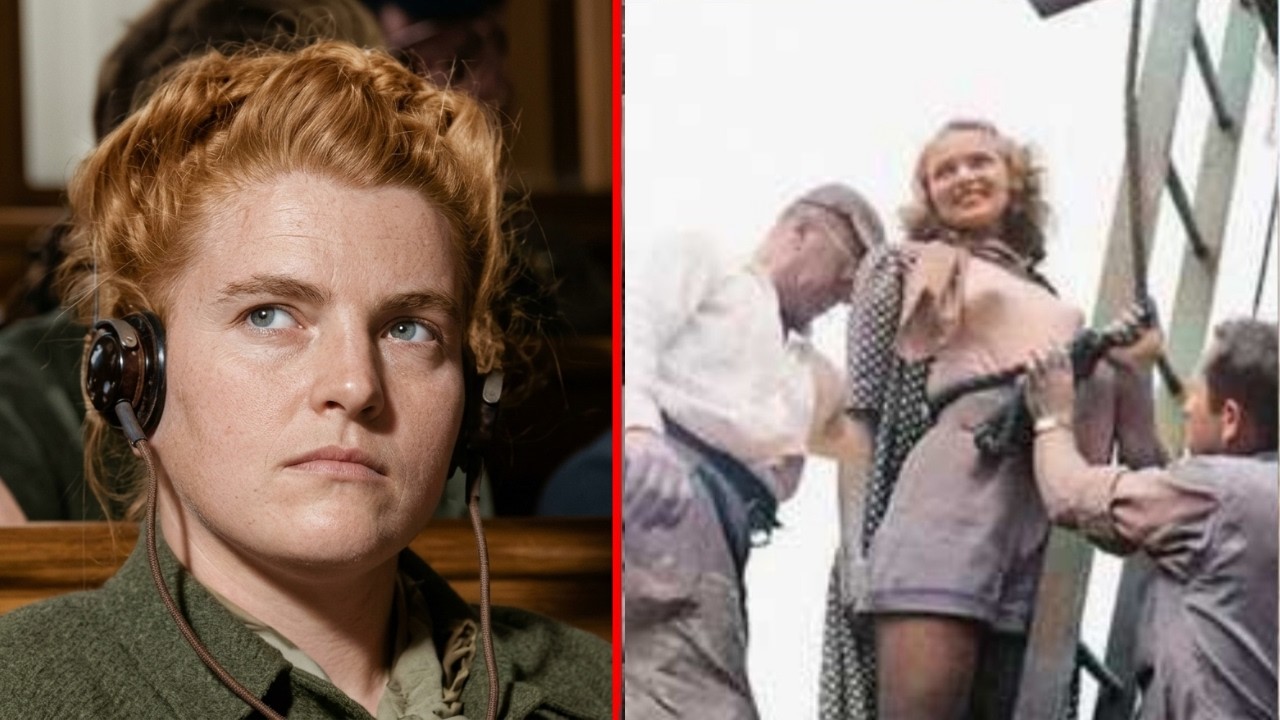 THE BRUTAL Execution of Maria Mandl *Warning REAL FOOTAGE