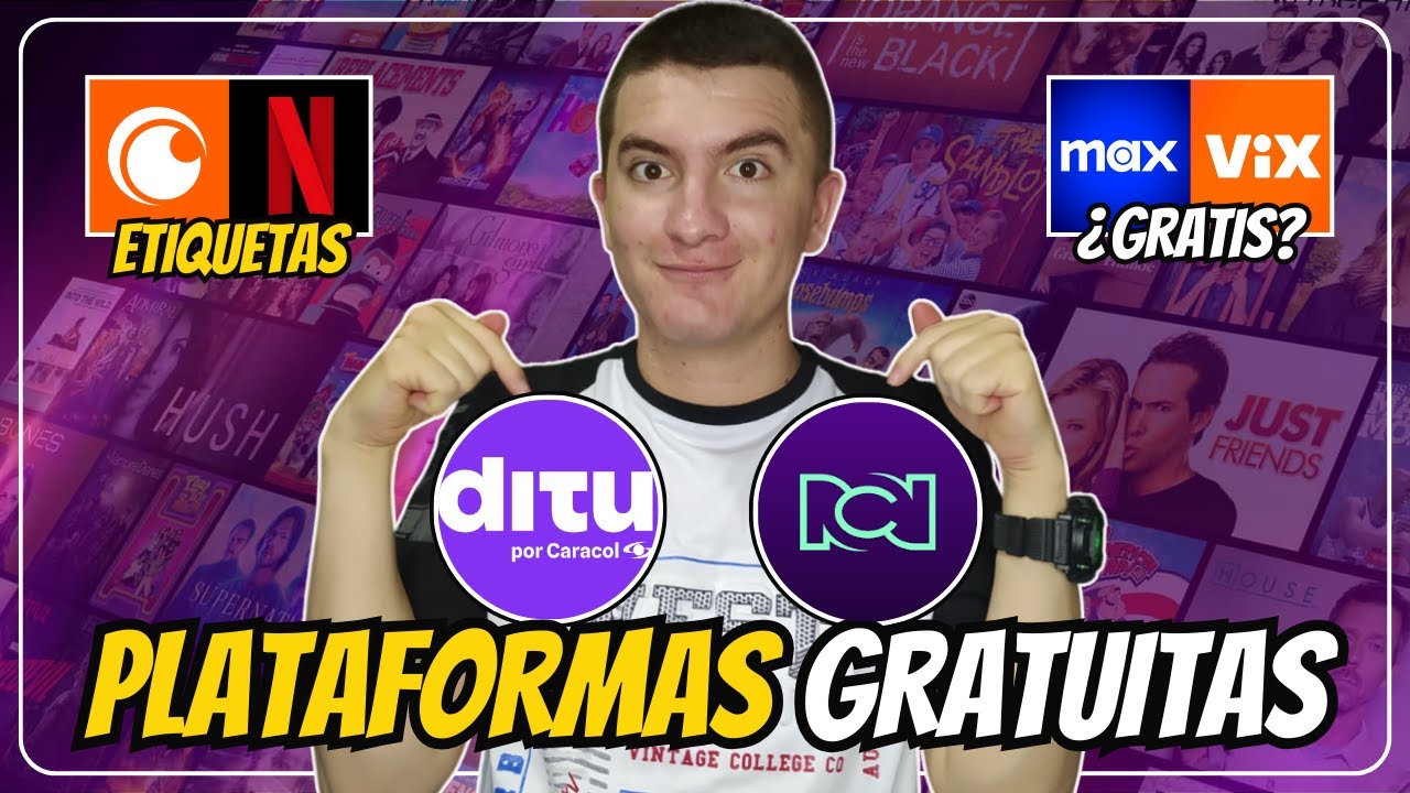 NUEVOS streamings GRATIS 😁 (Ditu y RCN), ¿MAX y ViX GRATIS en MERCADO PLAY?, ETIQUETAS plataformas