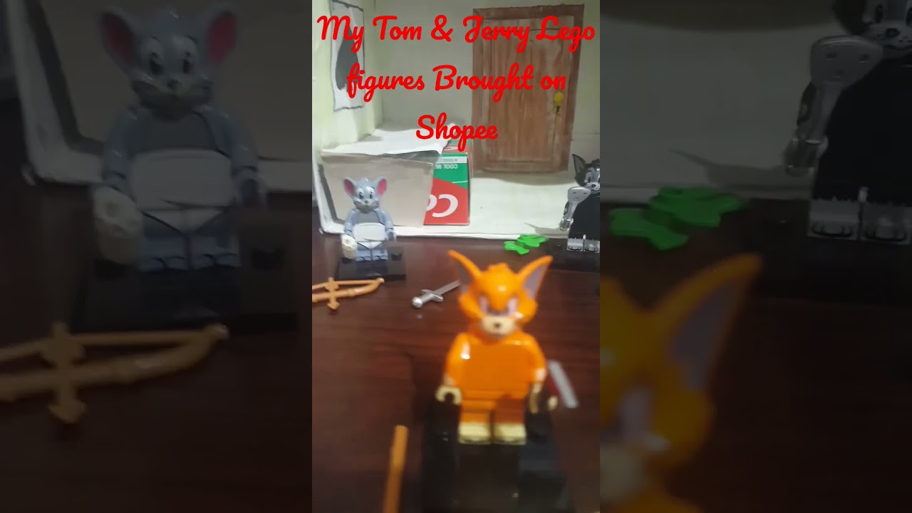 My Tom & Jerry Lego Figures Brought on Shopee #tomandjerry #lego