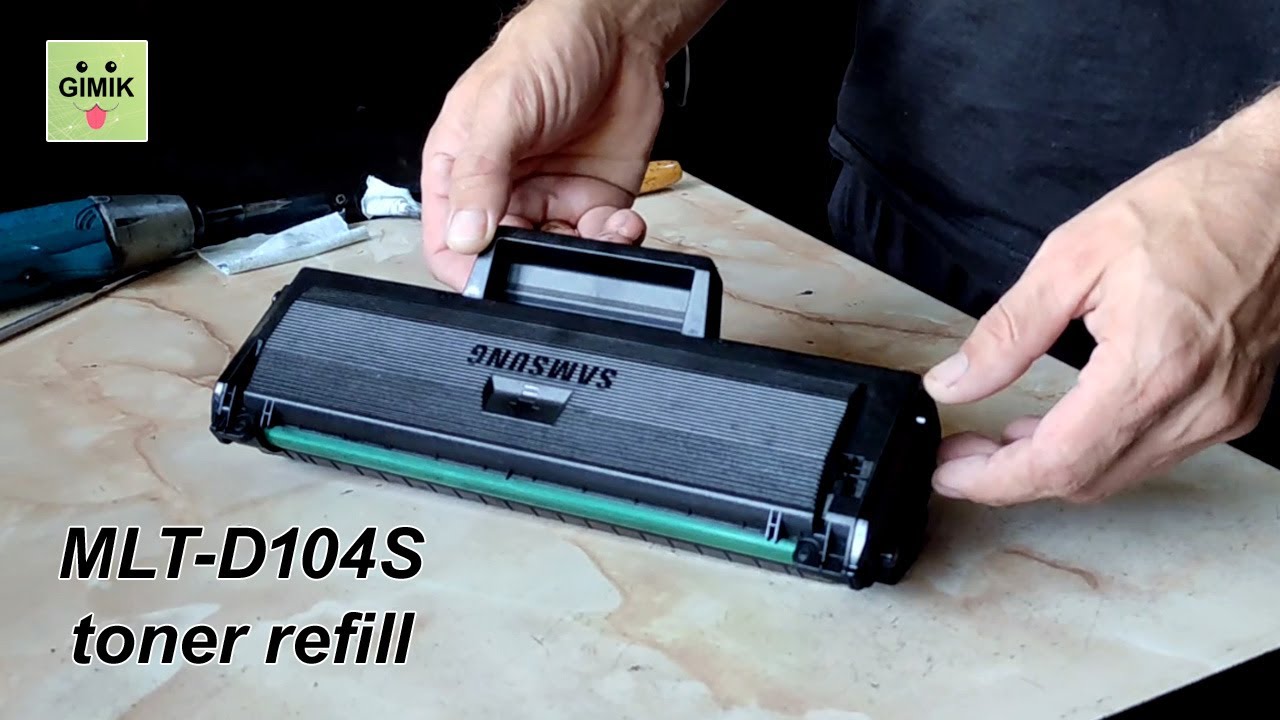 Samsung MLT-D104S Toner Refill & Drum Replacement (Fix ML-1660, SCX-3200)
