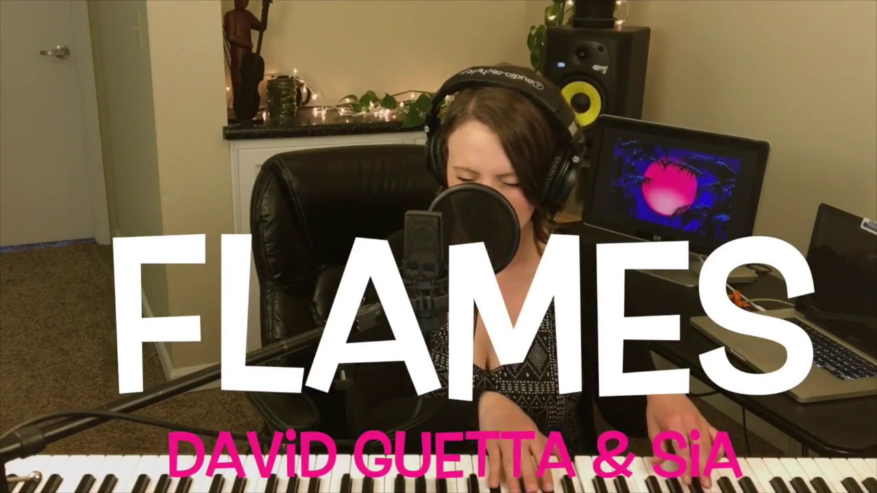 Flames Cover - Sia | Piano Cover | Evi Moon