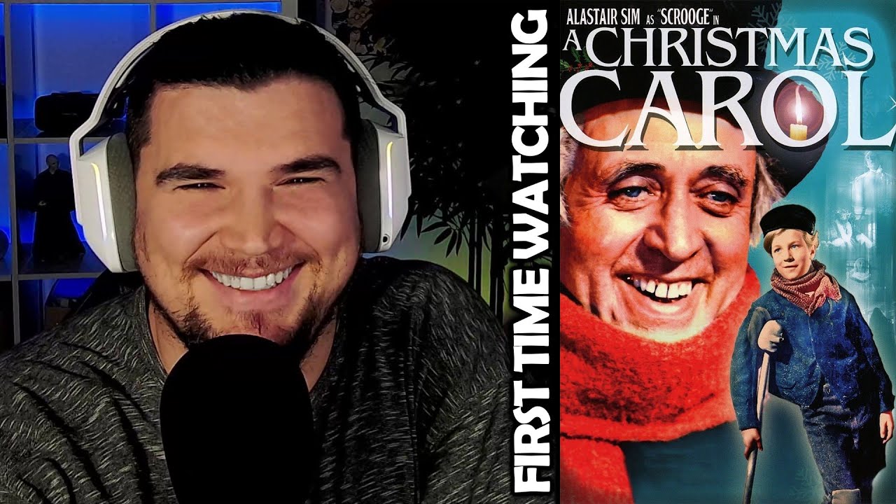 AMAZING MOVIE! FIRST TIME WATCHING SCROOGE 1951 A Christmas Carol Movie Reaction