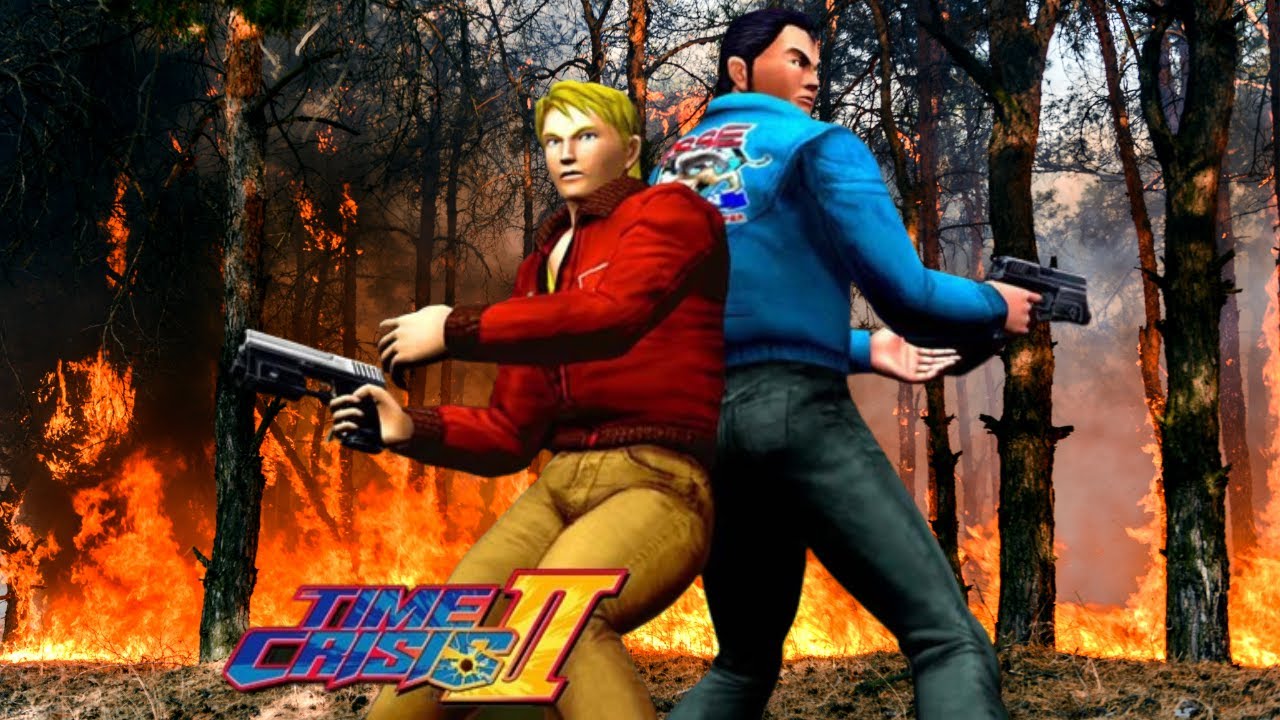 Time Crisis II  Arcade Playthrough Ps2 UHD PCSX2 No Commentary  🔫