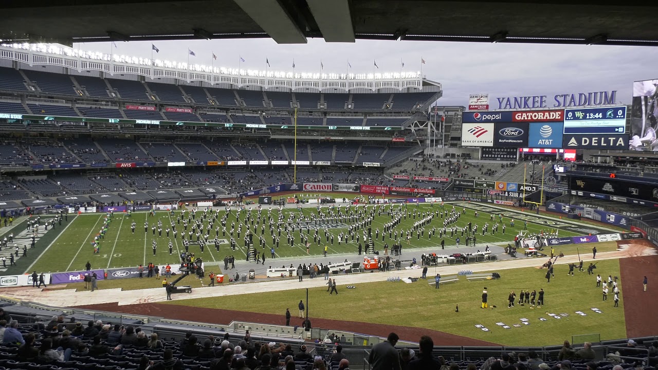 Spartan Marching Band: Pinstripe Bowl Performance | MSU vs. Wake Forest: 12.27.2019