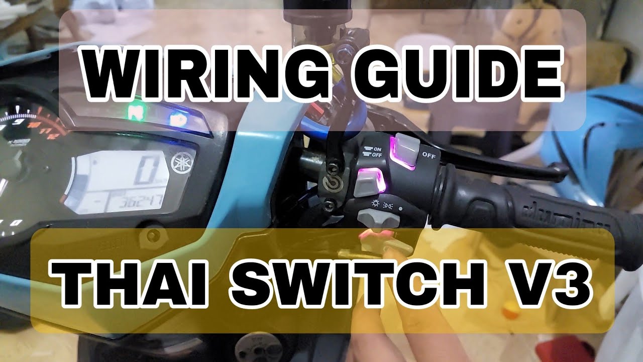 May guide kana sa Domino Thai Switch v3 Installation on Yamaha Sniper 150 Guide @PapaLans