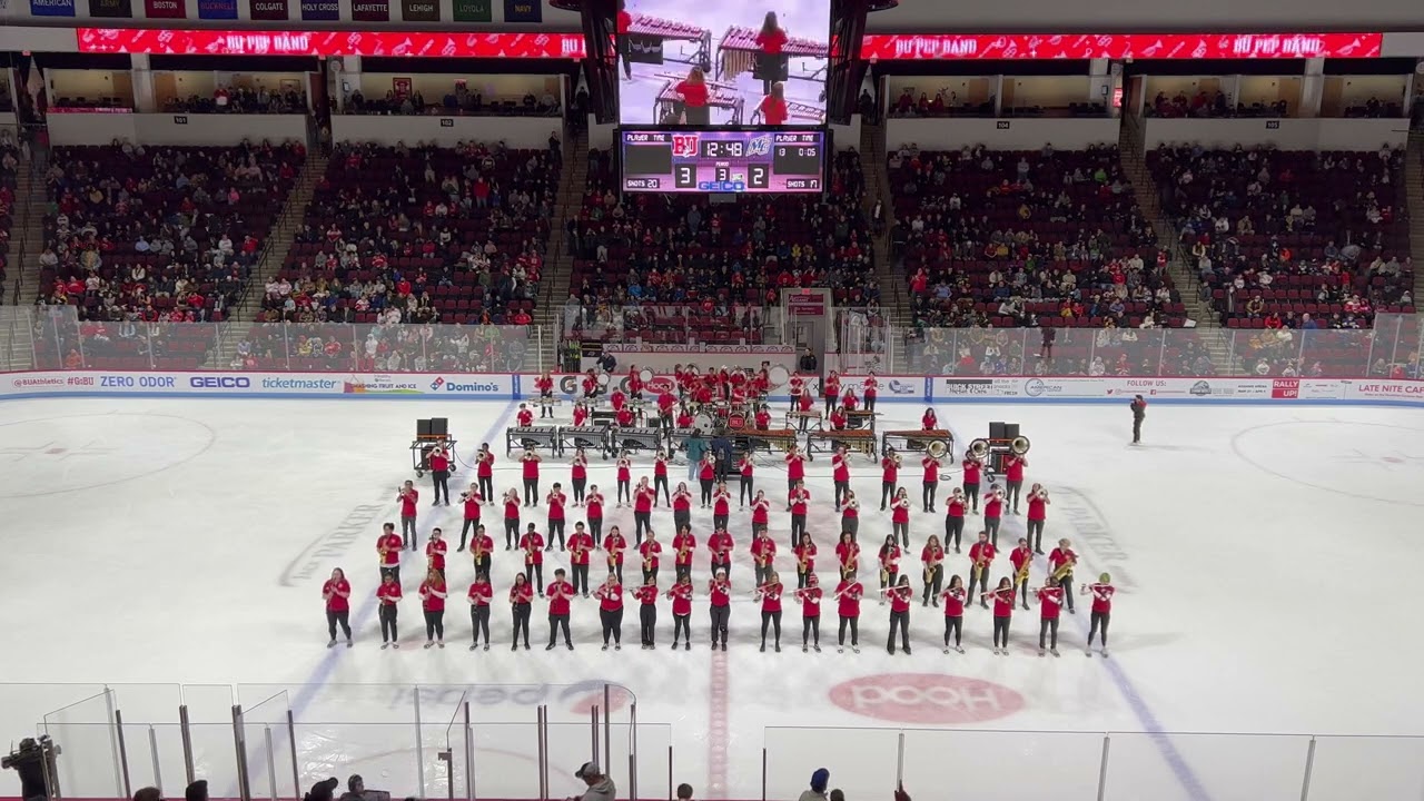 I Will Survive - BU Bands On Ice Show at MIH vs Merrimack 2/18/23