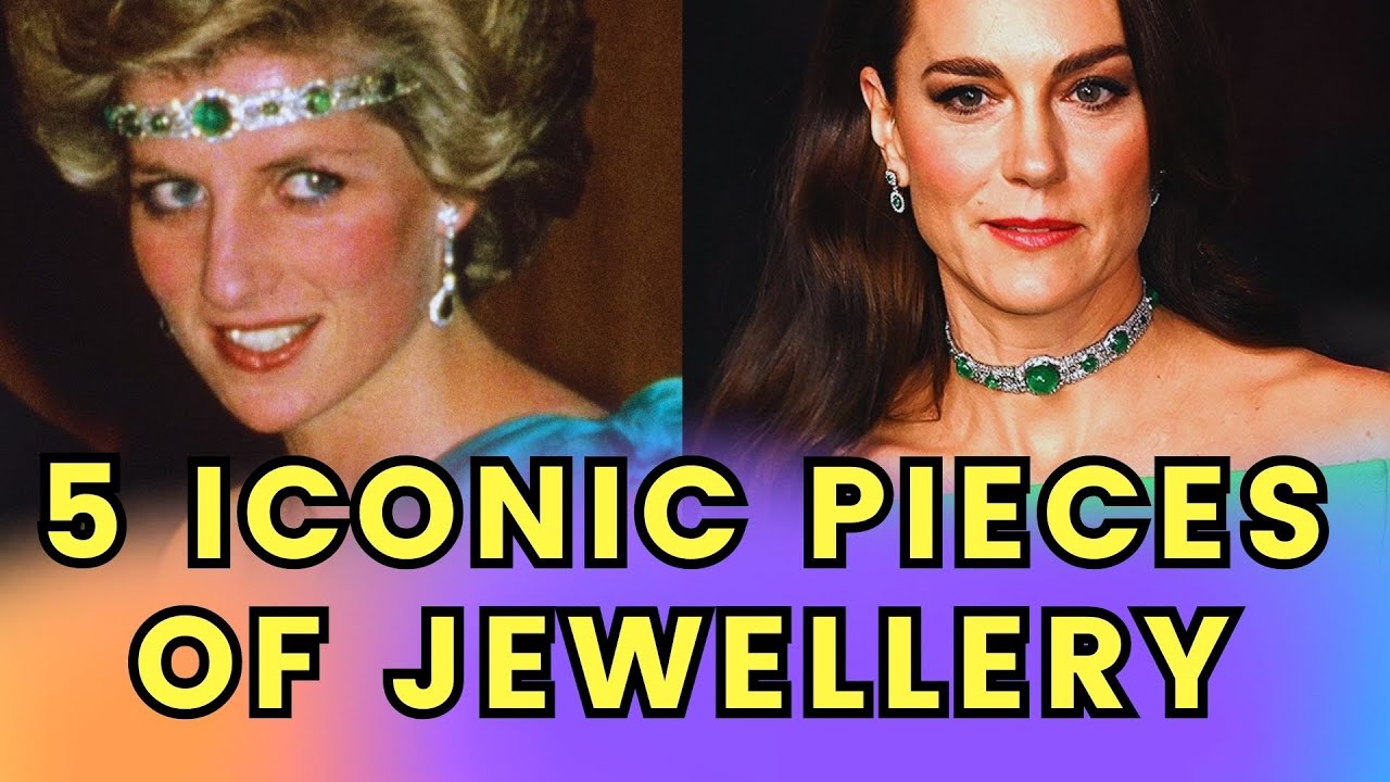 5 ICONIC PIECES OF JEWELLERY KATE MIDDLETON HAS WORN FROM PRINCESS DIANA&rsquo;S COLLECTION
