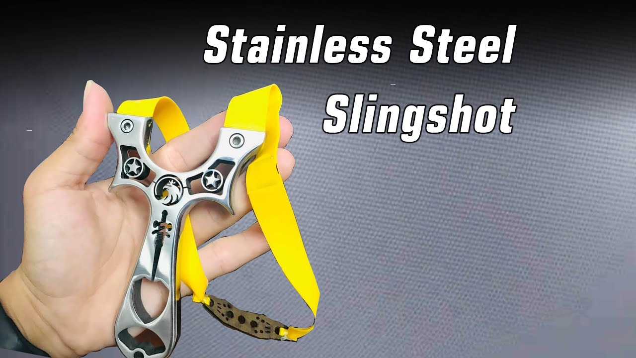 Stainless Steel Slingshot unboxing