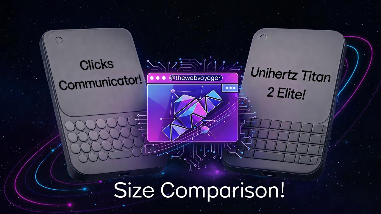 Unihertz Titan 2 Elite* - Size Comparison!