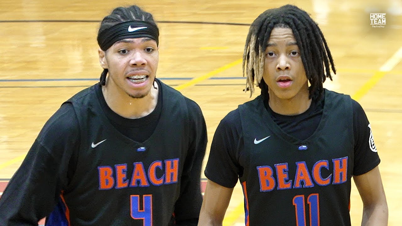 #1 ranked Tyran Stokes and JJ Crawford DEBUT for Rainier Beach High School