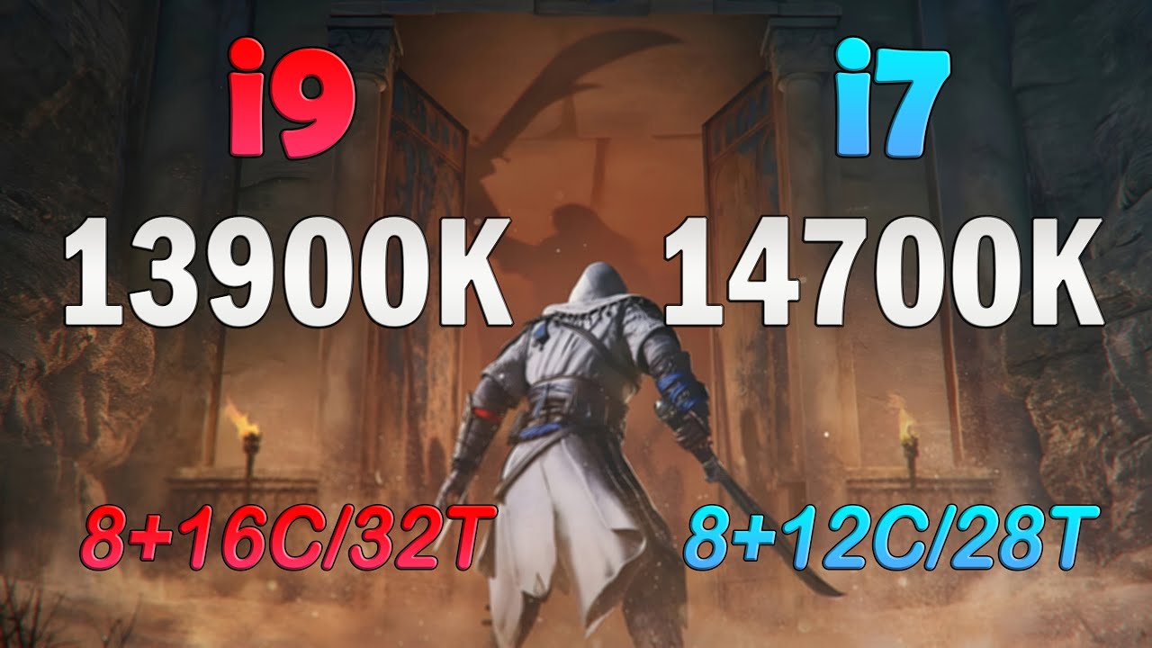 i7 14700k vs i9 13900k - Benchmark and gaming test