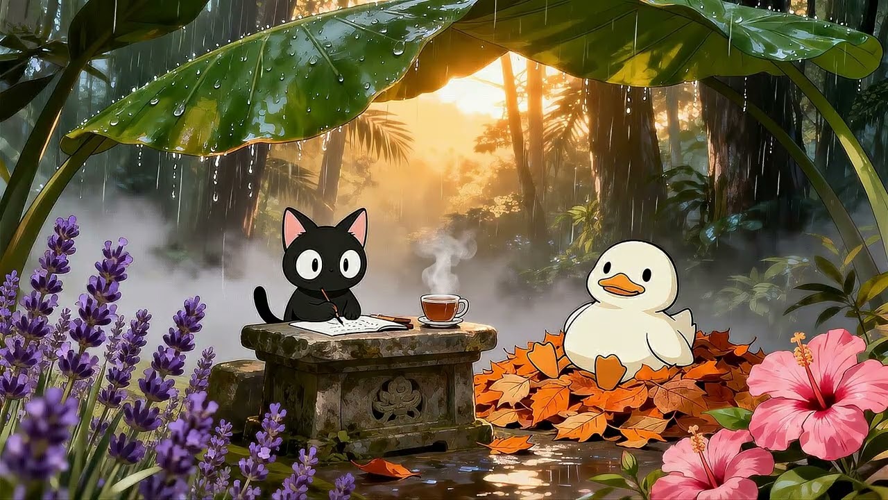 Your dreams are worth every small effort. ✨ Magical Forest Rain Lo-fi for Study, Focus