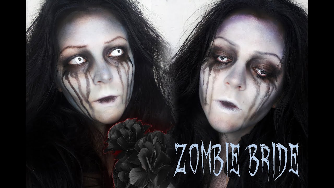 Psyco Zombie Bride (EASY) | Halloween Makeup