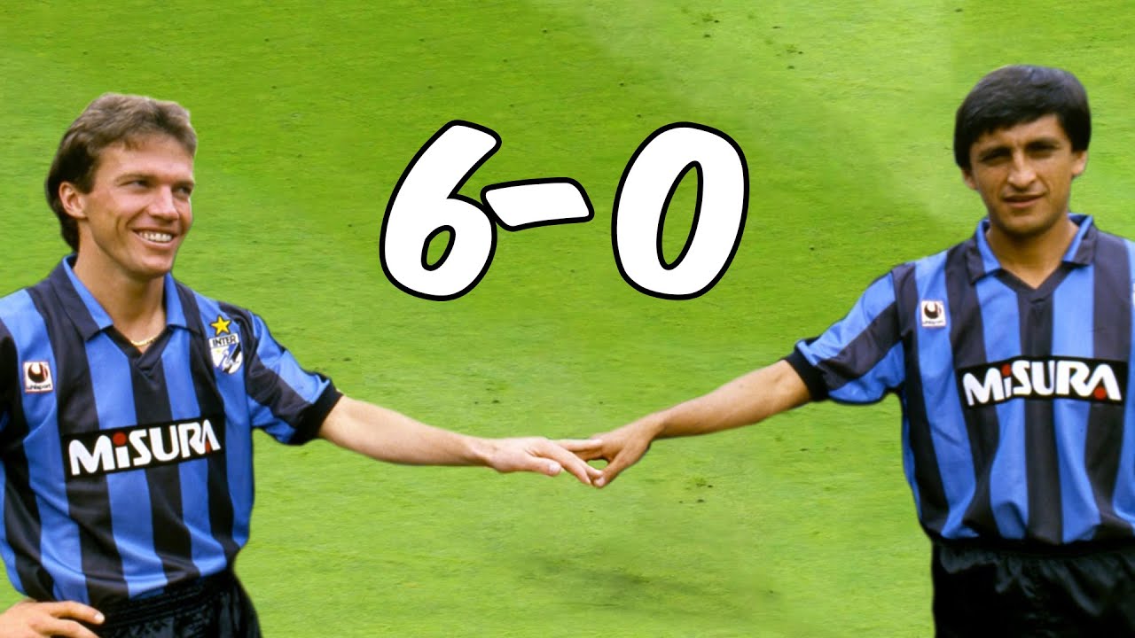 Ramon Diaz y Lothar Matthäus la dupla letal del Inter Campeón del Scudetto 88/89