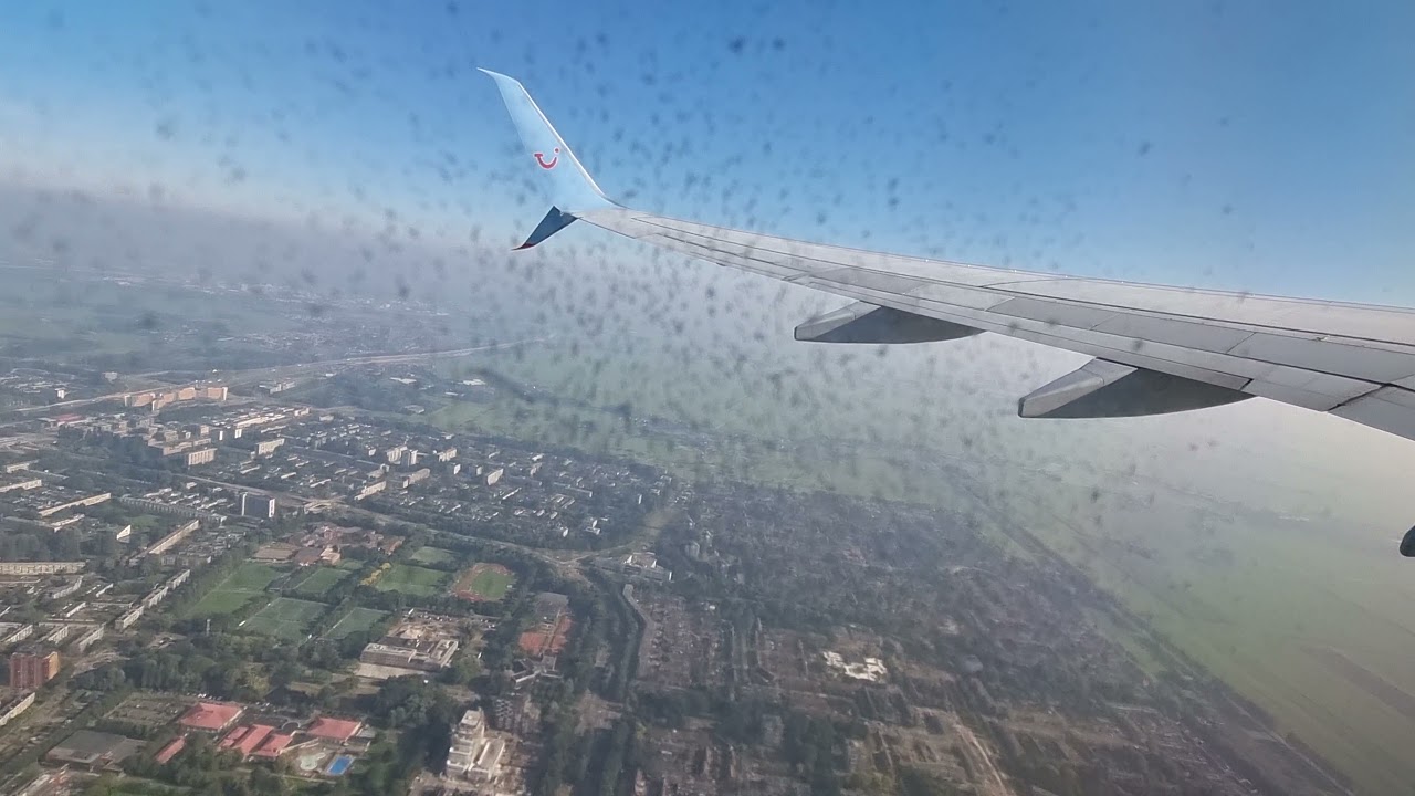 Take Off, Schiphol Amsterdam naar Las Palmas Gran Canaria, Tui Boeing 737, 09-10-2021