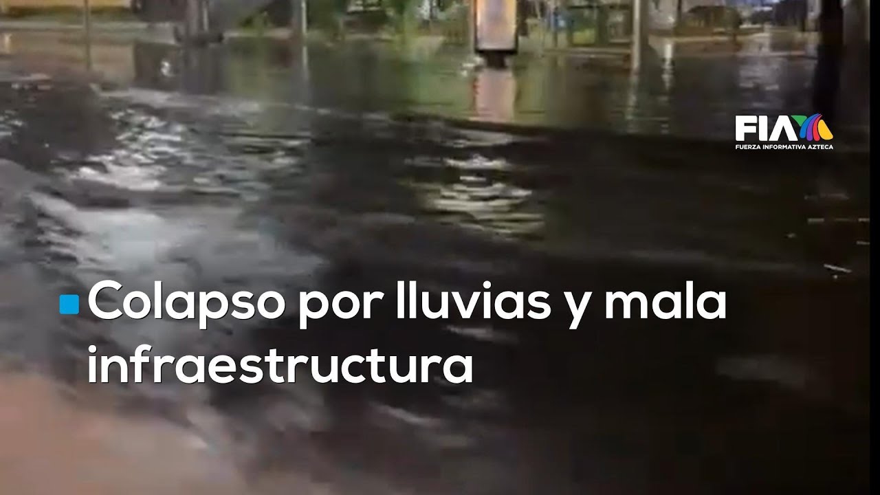 Lluvia histórica inunda #CDMX: Zócalo, Catedral y AICM lo que evidenció  la falta de infraestructura